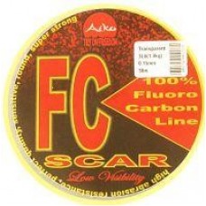 Флюорокарбон Scar FC-100% fluoro 50м 0.17мм Aiko