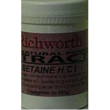 Экстракт Richworth 50г Betaine HCI бетаин
