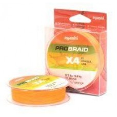 Шнур Pro Braid-X4 135м 0,28мм orange Ayashi