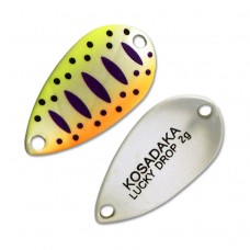 Блесна Kosadaka Trout Police LUCKY DROP 2g, 23mm, цвет G13