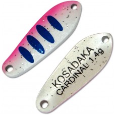Блесна Kosadaka Trout Police CARDINAL 1.4g, 25mm, цвет B04