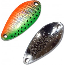 Блесна Kosadaka Trout Police GROOVY 1.8g, 25mm, цвет 602