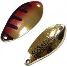 Блесна Kosadaka Trout Police GROOVY 1.8g, 25mm, цвет AG44