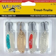 Набор блесен Williams 4-TK Trout