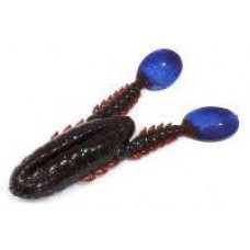 Приманка Bug Flap Husky 4" dark red b s/blue 933 Bait Breath