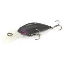 Воблер Diving Chubby Minnow 35SP matt black Jackall