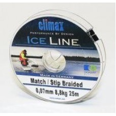 Шнур Match/Stip Braided Ice 25м 0.20мм Climax