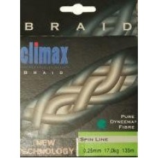 Шнур Spin Line Braided Rund 135м 0.25мм Climax