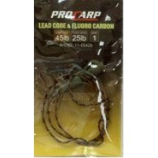Монтаж Lead Core-Fluorocarbon Combi 60 см brown 25-45lb Cormoran