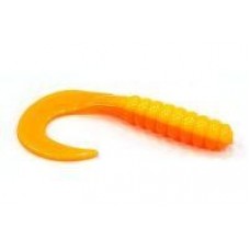 Приманка Curl Tail Grub 2-14 Orange Yellow Big Bite Baits