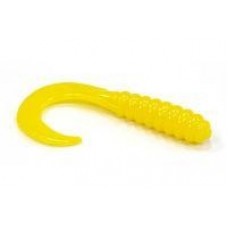 Приманка Curl Tail Grub 2-06 Yellow Big Bite Baits
