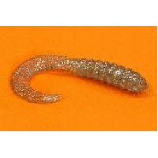 Приманка Curl Tail Grub 2-21 Clear Sparkle Big Bite Baits