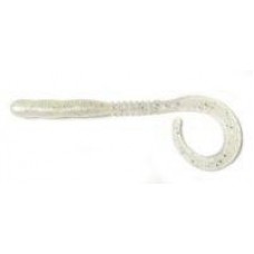 Приманка Curly Curly 4" 318 Clear Pearl Silver Reins