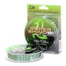 Леска Super Shinobi Mist Green 150м 0,26мм Daiwa