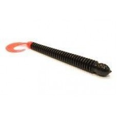 Приманка Disc Worm 4-15 Black Firetail Big Bite Baits