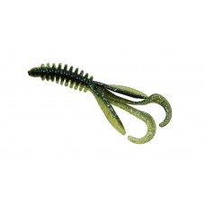 Приманка силиконовая GENE LAREW 3 Baby Hoodaddy 0309 BLACK CHARTREUSE SILVER