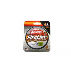 Плетеная леска Berkley FIRELINE ULTRA 8 150M Темнозеленая 0.39 FL GREEN