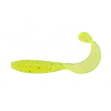 Приманка силиконовая GENE LAREW Bobby Garland 2 Hyper Grub 33 CHARTREUSE SILVER