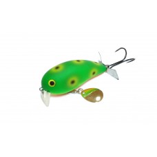 Воблер DAIWA DEKA PEANUT II SSR Blade Tune / GREEN SPOT FROG (07431023)