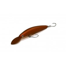 Воблер DAIWA PRESSO DOUBLE CLUTCH 60F1 / ALL BROWN (04812593) tuned by HMKL