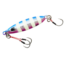 Пилькер DAIWA SAMURAI JIG SLOW 20g / BLUE PINK ZEBRA (07465005)