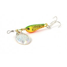 Блесна DAIWA SILVER CREEK SPINNER R 1060-C HOLO GREEN 0228