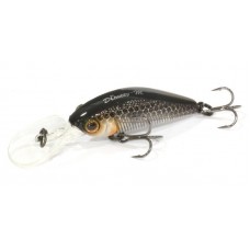 Воблер JACKALL Diving Chubby Minnow 35SP hl silver & black