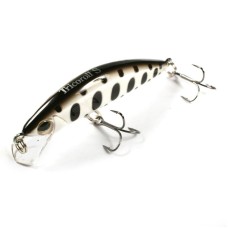 Воблер JACKALL TIMON Tricoroll 47HW white & black yamame