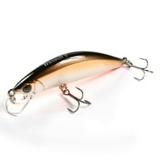 Воблер JACKALL TIMON Tricoroll 55F silver & black