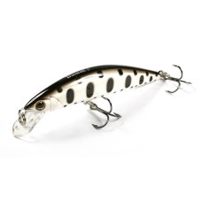 Воблер JACKALL TIMON Tricoroll 67F white & black yamame