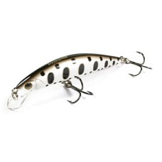 Воблер JACKALL TIMON Tricoroll 67HW white & black yamame
