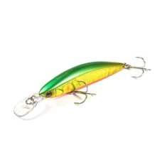 Воблер JACKALL TIMON Tricoroll GT 72MD-F green gold ayu