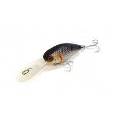 Воблер JACKALL DD Chubby 38 цвет uv mat silver & black