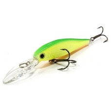 Воблер Lucky Craft Pointer 65XD-133 Green Lime Chart*