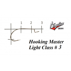 Офсетные крючки Varivas Nogales Hooking Master Light Class #3 (9 шт. в уп.)