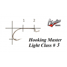 Офсетные крючки Varivas Nogales Hooking Master Light Class #4 (9 шт. в уп.)