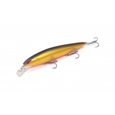 Воблер NORIES Laydown Minnow Mid 110SP / BR-175M Mat Trad Black Gold