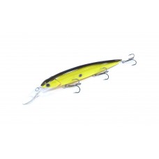 Воблер NORIES Tadamaki 132SF / 239 Chartreuse Black Shad