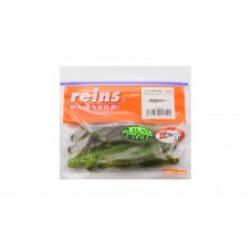 Приманка силиконовая REINS Bubbring Shad 3 B08 Green Pumpkin Chart Melon