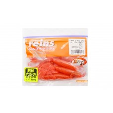 Приманка силиконовая REINS Fat G-Tail Grub 4" (упак. 10 шт.) / 309 - Float Orange