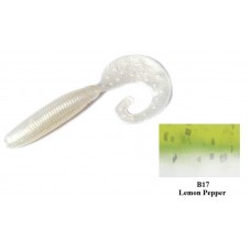 Приманка силиконовая REINS Fat G-Tail Grub 2 B17 Lemon Pepper