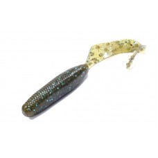 Приманка силиконовая REINS Fat G-Tail Grub 3 005 Green Pumpkin Blue