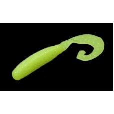 Приманка силиконовая REINS Fat G-Tail Grub 3 129 Glow Chart Silver