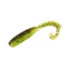 Приманка силиконовая REINS Fat G-Tail Grub 3 B08 Green Pumpkin Chart Melon