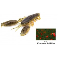 Приманка силиконовая REINS Ring Craw Mini 2.5 025 Watermelon Red
