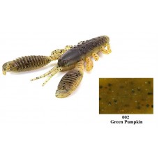 Приманка силиконовая REINS Ring Craw 3 002 Green Pumpkin