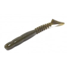 Приманка силиконовая REINS Rockvibe Shad 3 002 Green Pumpkin