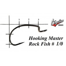 Офсетные крючки Varivas Nogales Hooking Master Rock Fish #1/0 (7 шт. в уп.)