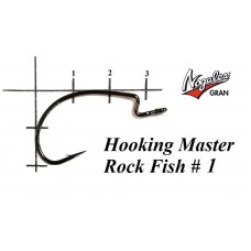 Офсетные крючки Varivas Nogales Hooking Master Rock Fish #1 (7 шт. в уп.)