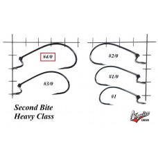 Офсетные крючки Varivas Nogales Second Bite Heavy Class #4/0 (5 шт. в уп.)